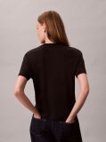 Μαύρο Κοντομάνικο T-Shirt Με Λογότυπο  Γυναίκα