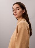 Brown Wool Turtleneck Jumper  Women