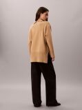 Brown Wool Turtleneck Jumper  Women