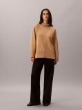 Brown Wool Turtleneck Jumper  Women