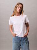 Λευκό T-shirt Με Μονόγραμμα  Γυναίκα