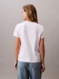Λευκό T-shirt Με Μονόγραμμα  Γυναίκα