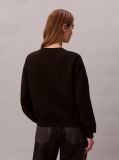 Μαύρο Cropped Φούτερ Με Μονόγραμμα  Γυναίκα