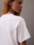 Λευκό Cropped T-shirt Με Λογότυπο  Γυναίκα