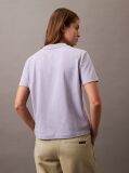 Μοβ T-shirt Με Λογότυπο  Γυναίκα