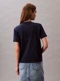 Μπλε T-Shirt Με Λογότυπο  Γυναίκα