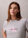 Γκρι T-Shirt Με Λογότυπο  Γυναίκα