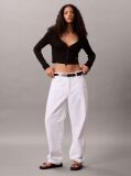 Black Ribbed Slim Cardigan  Women