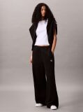 Black Terry Cotton Joggers  Women