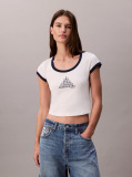 White Short Sleeve T-Shirt  Women