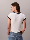 White Short Sleeve T-Shirt  Women