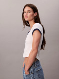 White Short Sleeve T-Shirt  Women