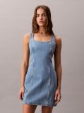 Denim Denim Μίνι Φόρεμα Με Scoop Λαιμόκοψη  Γυναίκα
