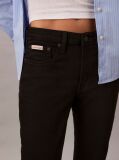 Black Mid Rise Skinny Jeans  Women