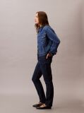 Denim Τζιν Με Slim Γραμμή Και Κανονική Μέση  Γυναίκα