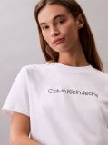 Λευκό Κοντομάνικο T-Shirt  Γυναίκα