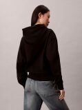 Μαύρο Άνετο Hoodie Από Premium Terry  Γυναίκα