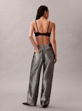 Silver Relaxed Barrel Jeans  Women