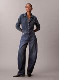 Denim High Rise Barrel Jeans  Women