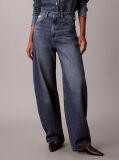 Denim High Rise Barrel Jeans  Women