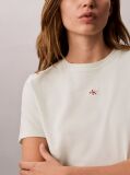 Green Soft Cotton Badge T-shirt  Women