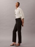 Black High Rise Straight Jeans  Women