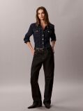 Denim Denim Πουκάμισο Με Κουμπιά Και Γραμμή Sculpt  Γυναίκα