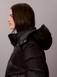 Black Short Down Puffer Jacket  Women