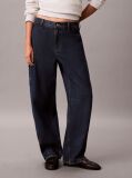 Denim Τζιν Cargo Με Χαλαρή Γραμμή Barrel  Γυναίκα