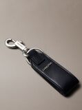 Black Leather Wallet and Key Fob Gift Set  Men