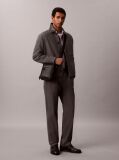 Black Crossbody Reporter Bag  Men