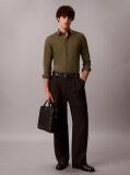 Black Debossed Allover Emblem Logo Commuter Bag  Men