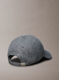 Grey Felt Logo Embroidery Cap  Men