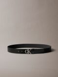 Multi Full Grain Leather Logo Belt  Men