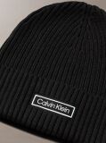 Black Cotton Cashmere Blend Beanie  Men