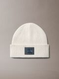 Grey Signature Logo Beanie  Men