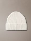 Grey Signature Logo Beanie  Men