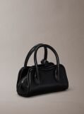 Black Mini Shoulder Bag Charm  Women