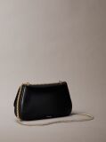 Black Monogram Hardware Shoulder Bag  Women