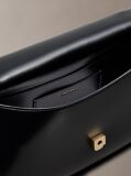 Black Monogram Hardware Shoulder Bag  Women