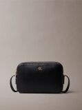 Black Monogram Logo Hardware Camera Bag  Women