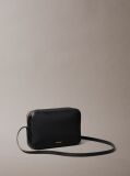 Black Monogram Logo Hardware Camera Bag  Women
