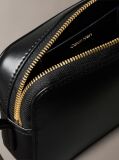 Black Monogram Logo Hardware Camera Bag  Women