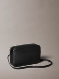 Black Foil Logo Camera Bag  Women