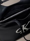 Black Signature Monogram Laptop Tote Bag  Women