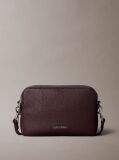 Red 2 Strap Logo Crossbody Camera Bag  Women