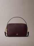 Red Monogram Logo Crossbody Camera Bag  Women