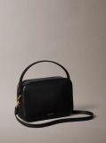 Black Monogram Logo Crossbody Camera Bag  Women