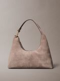 Brown Soft Suede Shoulder Bag  Women