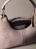Brown Soft Suede Shoulder Bag  Women